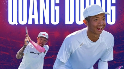 'Child prodigy' Quang Duong supports the PWR Thu Duc HTV DJoy open pickleball tournament
