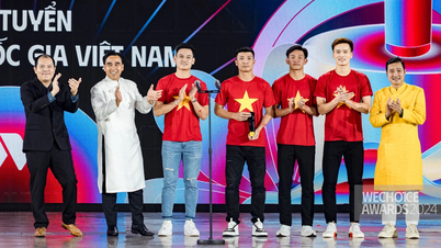 ក្រុមបាល់ទាត់ជម្រើសជាតិវៀតណាមមានឈ្មោះក្នុងកម្មវិធី WeChoice Awards 2024
