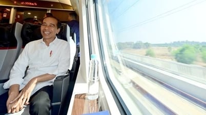 Tổng thống Indonesia trải nghiệm tàu cao tốc 350 km/giờ do Trung Quốc phát triển