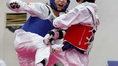 Thách thức với đội tuyển taekwondo quốc gia