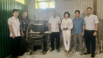 សារមន្ទីរសារព័ត៌មានវៀតណាមទទួលបានវត្ថុបុរាណដ៏មានតម្លៃនៅ Tuyen Quang