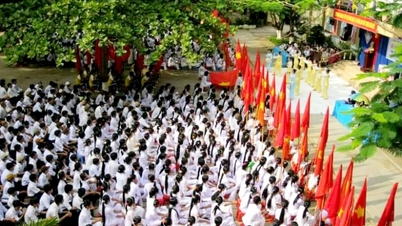 Diện mạo của ngôi trường hình thành 30 năm, do Chính phủ Pháp tài trợ
