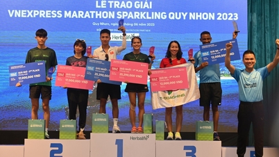 VnExpress Marathon Quy Nhon 2023 awards over one billion VND in prizes