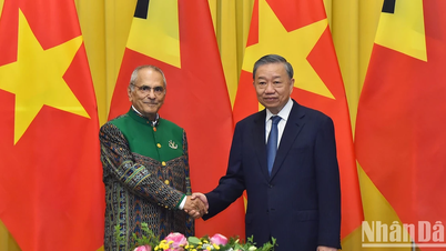 [Photo] President To Lam holds talks with President of the Democratic Republic of Timor Leste José Ramos-Horta