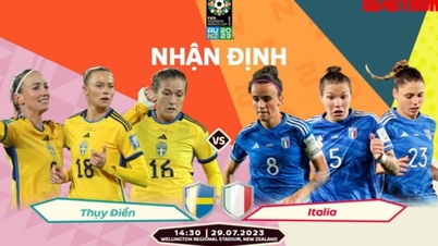 Nhận định, dự đoán kết quả Thụy Điển vs Italia, World Cup nữ 2023