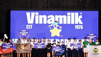Vinamilk khích lệ tài năng trẻ về sáng tạo robot ứng dụng công nghệ