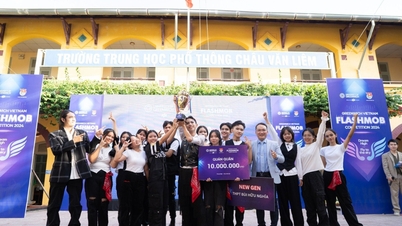 Bui Huu Nghia High School student wins Can Tho synchronized dance competition