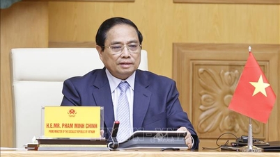 Prime Minister Pham Minh Chinh attends the online international conference 'Voice of the South'