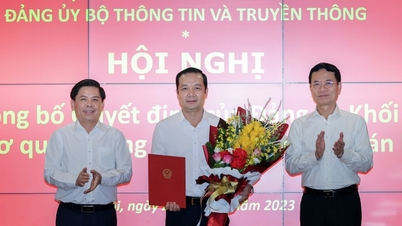 Thứ trưởng Phạm Đức Long giữ chức Bí thư Đảng ủy Bộ Thông tin và Truyền thông
