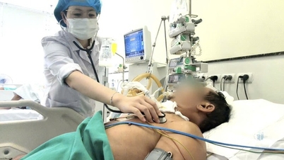 Successful emergency treatment for a man in critical condition due to a traffic accident
