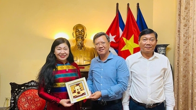 ជំរុញទំនាក់ទំនងមិត្តភាពរវាងទីក្រុងហាណូយ និងមូលដ្ឋាននៅគុយបា
