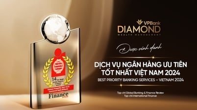 VPBank là ngân hàng có “Dịch vụ ngân hàng ưu tiên tốt nhất Việt Nam”