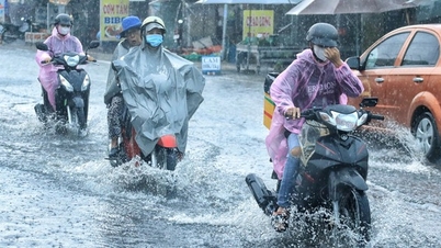 Mưa giông diện rộng, có nơi trên 150 mm