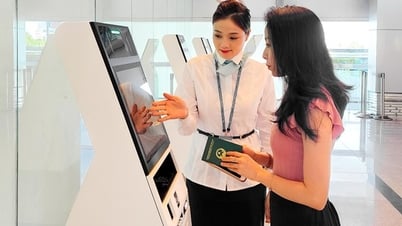 Du khách chỉ mất 2 phút để tự làm thủ tục tại sân bay Đà Nẵng