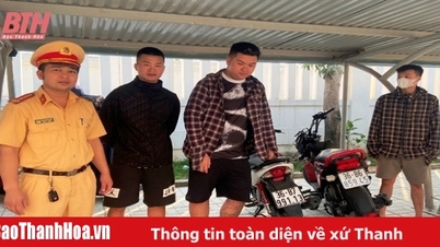 Xử phạt 18,2 triệu đồng đối với 3 thanh niên có hành vi vi phạm trật tự ATGT