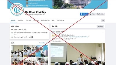 ក្លែង​ក្លាយ​មន្ទីរពេទ្យ Cho Ray ទាក់ទាញ​គូស្នេហ៍​ជាច្រើន​ឱ្យ​ស្វាគមន៍ "កូនភ្លោះ​នាគ និង​ហ្វូនីក" ក្នុង​តម្លៃ ២៥ លាន​ដុង