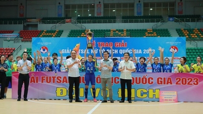 Cầu thủ ghi đến 5 bàn, giúp đội bóng vô địch giải futsal nữ 2023