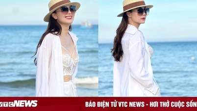 Hồng Diễm gợi cảm với mốt khoe nội y