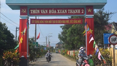 Công nhận 2 khu dân cư nông thôn mới kiểu mẫu năm 2023