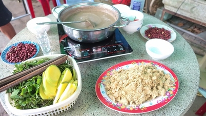 រសជាតិប្លែកនៃ salad scad ពណ៌លឿងជាមួយរសជាតិភាគខាងជើង
