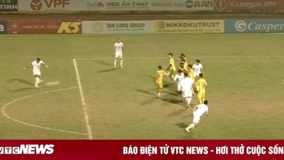 Nam Dinh FC ស៊ុត​បាល់​បញ្ចូល​ទី​ចម្រូងចម្រាស៖ VPF បញ្ជាក់​ថា អាជ្ញាកណ្តាល​អនុវត្ត​តាម​នីតិវិធី​ត្រឹម​ត្រូវ
