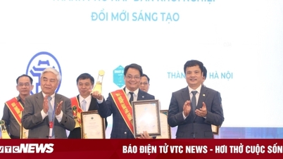 Hà Nội nhận giải thưởng 'Thành phố hấp dẫn Khởi nghiệp Đổi mới sáng tạo'