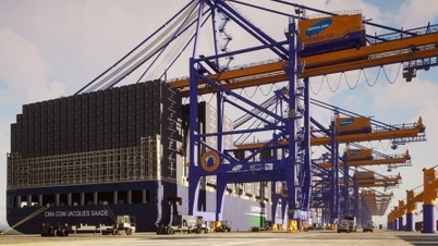 Cai Mep Gemadept - Terminal Link setzt Tests zur Indienststellung eines Supercontainerschiffs mit 232.494,5 DWT fort