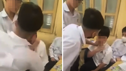 Đình chỉ nam sinh lớp 10 đánh bạn dã man ngay trên lớp học