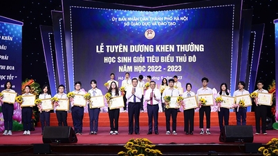 Tuyên dương 759 học sinh giỏi tiêu biểu của Thủ đô