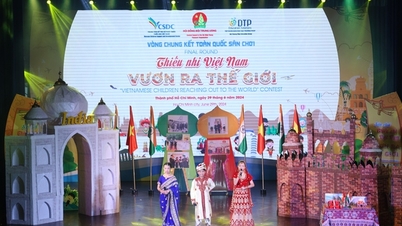 First prize of the contest "Vietnamese Children - Reaching out to the world" belongs to a school in Hai Phong.