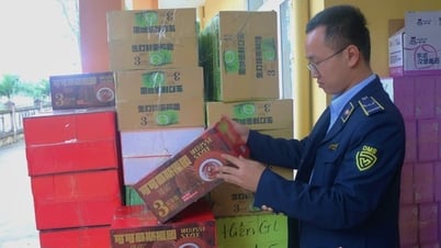"Strong" move of the Market Management Department of Quang Binh province during Tet