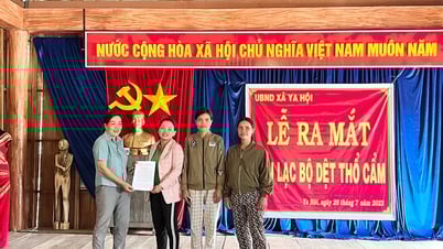Ra mắt "Câu lạc bộ dệt thổ cẩm " xã Ya Hội | Báo Gia Lai điện tử