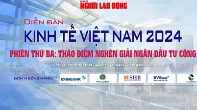 Nguoi Lao Dong Newspaper organizes Vietnam Economic Forum 2024 on public investment disbursement