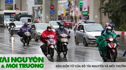 Đông Bắc Bộ mưa to, có nơi trên 60mm