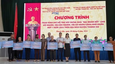 PTSC gewährt Mittel zur Unterstützung des Baus von Häusern der „Großen Solidarität“ in der Provinz Hai Duong