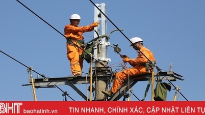ឃុំជាច្រើននៅ Huong Son និង Loc Ha ទំនងជាត្រូវដាច់ភ្លើងអស់ជាច្រើនម៉ោង។