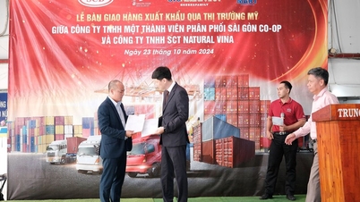 Saigon Co.op exports goods to the US market