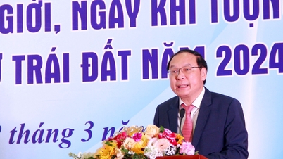 Bộ TN&MT, phát động hưởng ứng Ngày Nước thế giới, Ngày Khí tượng thế giới và Chiến dịch Giờ Trái đất năm 2024