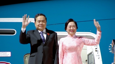 국회의장 쩐탄만 부부 도쿄 도착, 일본 방문 시작