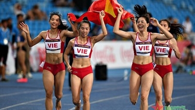 Điền kinh Việt Nam giành huy chương vàng lịch sử châu Á