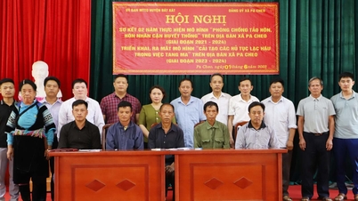 Sơ kết 2 năm thực hiện mô hình phòng chống tảo hôn, hôn nhân cận huyết thống tại xã Pa Cheo