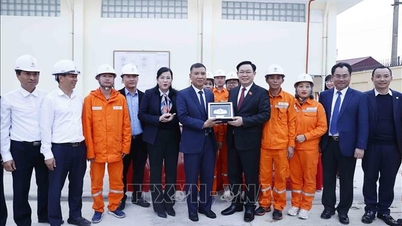 Chủ tịch Quốc hội Vương Đình Huệ thăm và làm việc tại Thái Nguyên