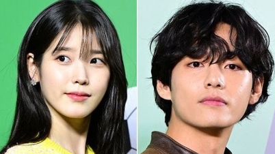 V (BTS) and IU "duet" for the first time