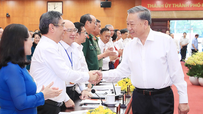General Secretary and President works with Ho Chi Minh City Party Committee