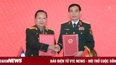 Signing of Protocol on Vietnam - Laos Defense Cooperation for the period 2025-2029