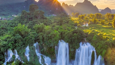 Ban Gioc Wasserfall, der schönste Wasserfall in Vietnam