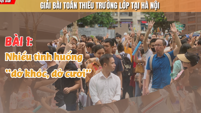 Nhiều tình huống "dở khóc, dở cười"