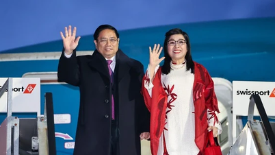 Thủ tướng Phạm Minh Chính tới Davos, bắt đầu lịch trình dày đặc tại WEF 54