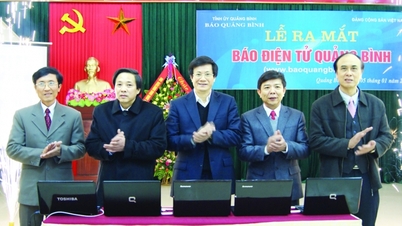 Quang Binh Newspaper transforms strongly in the digital age