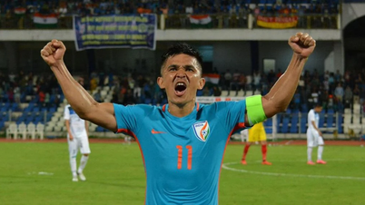 ការប្រកួតប្រជែងជាមួយ Ronaldo និង Messi ដើម្បីរកគ្រាប់បាល់បានច្រើនជាងគេ កីឡាករឥណ្ឌាបានចូលរួម Asian Cup នៅអាយុ 40 ឆ្នាំ។